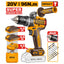 INGCO 20V BL 96NM IMPACT DRILL JACOB CHUCK 2X4.0AH TABLESS+CASE CIDLI209689