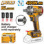 INGCO 20V LI-ION BRUSHLESS 1/2" IMPACT WRENCH, CIWLI20401 (BARE UNIT)