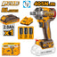 INGCO 20V BL 1/2" IMPACT WRENCH 405NM 1X2.0AH+CHARGER CIWLI20455