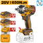 INGCO 20V BL 1/2" IMPACT WRENCH 650NM 2X4.0, 4A CHARGER+CASE CIWLI2065