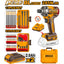 INGCO 285NM IMPACT DRIVER +2 SETS OF DRIVER BITS COMBO COSLI250784
