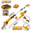 INGCO 20V POLE SAW + HEDGE TRIMMER 460MM,18MMØ 1X2.0BAT+CHARGER CPTS201681