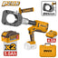 INGCO 20V HYDRAULIC CABLE CUTTER MAX.85MM2, 2X20V 5.0AH+CHARGER CRCLI2005