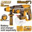 INGCO 20V BL 4-MODE ROTARY HAMMER 26MMØ+4 BITS CRHLI26208 (BARE UNIT)