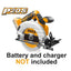 INGCO 20V LI-ION 165MM CIRCULAR SAW, CSLI1651 (BARE UNIT)