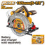 INGCO 20V LI-ION CIRCULAR SAW 165MM CSLI1652 (BARE UNIT)