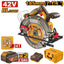 INGCO 42V BL 7-1/4"CIRCULAR SAW 2X2.5AH +STORAGE BOX CSLI4218512