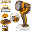 INGCO 20V LI-ION WORK LAMP 22.5W 2000 LUMENS 1X2.0AH CHARGER CWLI20881