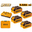 INGCO 20V POWER SOURCE KIT 4 X 5.0AH + DUAL PORT CHARGER & CASE FBCLI20245