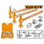 INGCO 7PCS BODY & FENDER HAMMER SET HBAFH0712