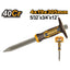 INGCO 40CR. CONCRETE POINTED CHISEL W/GUARD 12" 305X19X4MM HCC830419