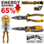 INGCO COMPOUND ACTION LONG NOSE PLIER 8.5" 215MM HCLNP58200