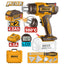 INGCO 20V LI-ION HEAT GUN 300/580°C 2X4.0AH+CHGR+TOOLS+CASE LCD HGLI20582