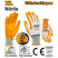 INGCO NITRILE COATED PALM GLOVE 4121X, SIZE XL HGNG04