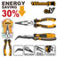 INGCO HIGH LEVERAGE BENT NOSE PLIER
