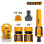 INGCO WATER HOSE QUICK CONNECTOR SET WITH SPRAYER HHCS05122