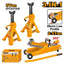INGCO 2.5 TON FLOOR JACK & 2X3 TON JACK STANDS COMBO SET HJCS2503