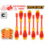 INGCO VDE 7PCS INSULATED NUT SCREWDRIVER SET 6,7.8.9.10.11 &12MM HKISD0701