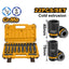 INGCO 22PCS 1/2"DR CR-MO STD & DEEP IMPACT SOCKET SET 10-24MM HKISSD12221L