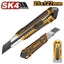 INGCO SNAP OFF BLADE AUTO LOCK KNIFE 25MM HKNS112505