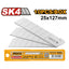 INGCO SNAP-OFF BLADE 25MM X 127MM 10PP HKNSB2501
