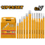 INGCO 12PCS COLD CHISEL & PIN PUNCH SET HKPP8612