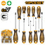 INGCO 10PCS SCREWDRIVER SET 6PCS (-) & 4PCS (+) HKSD1028