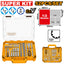 INGCO 52PCS 1/4"+1/2" DR. SOCKET SET HKTS42526 SUPER KIT