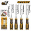 INGCO 4 PCS BEVEL EDGE WOOD CHISEL SET 6,12,19,25MM HKTWC0401