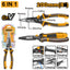INGCO 6-IN-1 MULTI FUNCTION LONG NOSE PLIER 8" 200MM HMFLNP28200