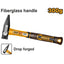 INGCO MECHINIST HAMMER FIBRE GLASS HANDLE