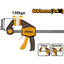 INGCO QUICK GRIP BAR CLAMP MAX CLAMP FORCE 135KG
