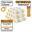 INGCO PAINT ROLLER REFILL MICRO FIBER 4", 12PCS IN BAG HRC560412