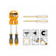 INGCO 2PCS GO THRU MAGNETIC TIP SCREWDRIVER SET (-) & (+) 125MM HKSGT680208