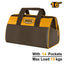 INGCO 16 INCH TOOL BAG WITH 6 POCKETS OUTSIDE + 8 INSIDE HTBG281628