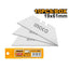 INGCO UTILITY KNIFE TRAPEZOID BLADE 10PP HUKB61001