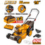 INGCO 2X20V (40V) BL 460MM LAWN MOWER 2X5.0A+DUAL PORT CHRG LMLI20186