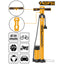 INGCO HAND BICYCLE PUMP MAX PRESSURE 140PSI MPP3811