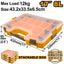 INGCO 17" PLASTIC STACKABLE ORGANISER 432X335X65MM PBX1711