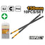 INGCO 10PCS SINGLE END IMPACT SCREWDRIVER BIT, (+)2X150MM SDBIM11PH263