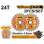 INGCO 2PCS TCT SAW BLADE WOOD CUTTING 140MM 5-1/2"X24T TSB1403