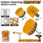 INGCO 3PCS 1/4" HEXA SHANK MEDIUM BRISTLE BRUSH SET WCBM0301