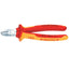 KNIPEX 1000V Insulated Diagonal Cutter, 6" - 70 06 160
