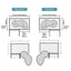 S.H Magic Corner Basket M6012