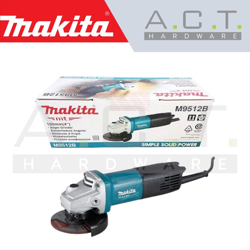 MAKITA M9512B CORDED ANGLE GRINDER MAKITA M9512B CORDED ANGLE GRINDER