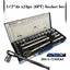 SPERO- SOCKET SET 24 PCS 1/2"DR. (6PT) M/M