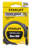 STANLEY CONTROL-LOCK TAPE MEASURE (8M / 26"), STHT37236-5