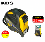 KDS PRO VISION MEASURING TAPE WITH COVER (WIDTH: 25MM) (6M / 8M)