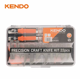 KENDO 22PC HOBBY CARVING KNIFE SET - 80206