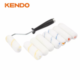 KENDO 4" PAINT ROLLER SET WITH 8 REFILLS - 46701